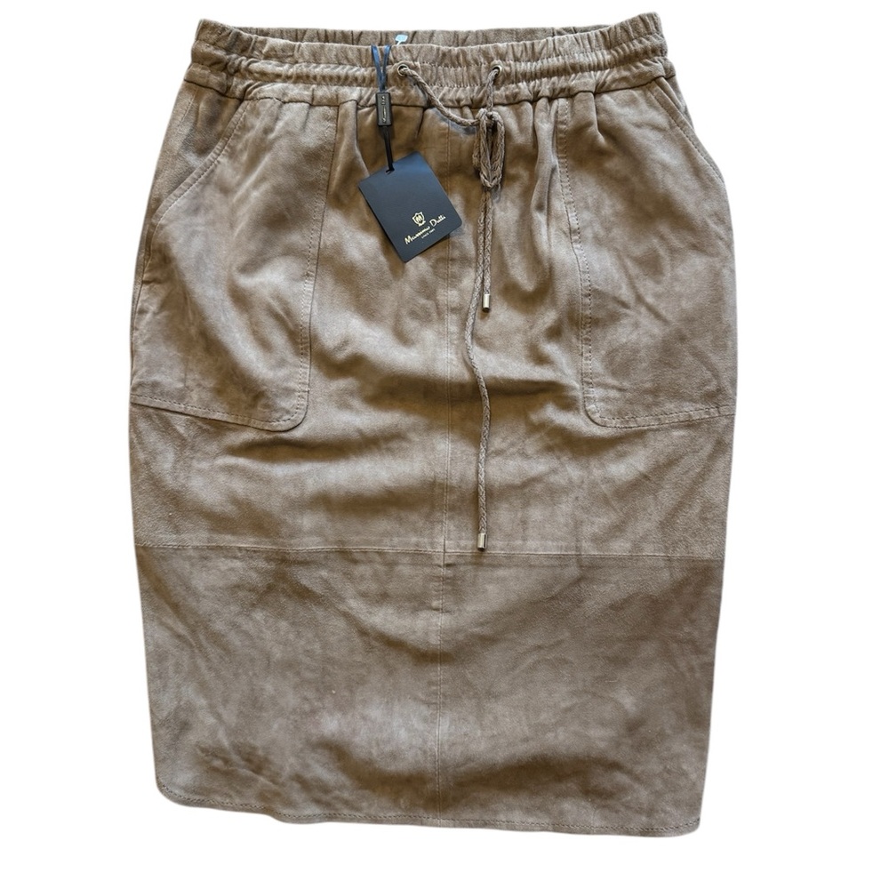 Massimo Dutti Suede Skirt